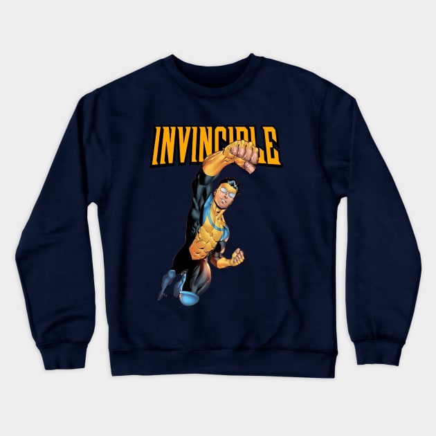 superhero Crewneck Sweatshirt by NicolleAlecta